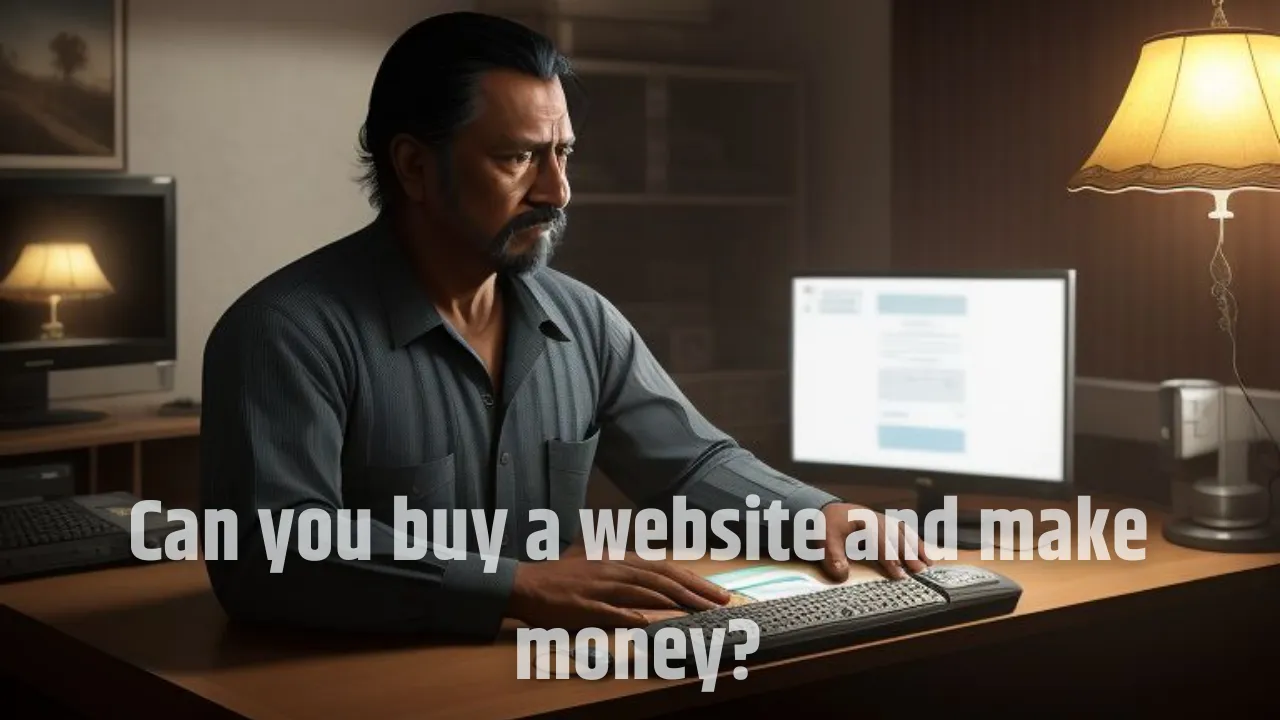 Can you buy a website and make money