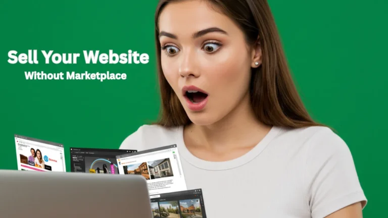 How to Sell Website Without Marketplace